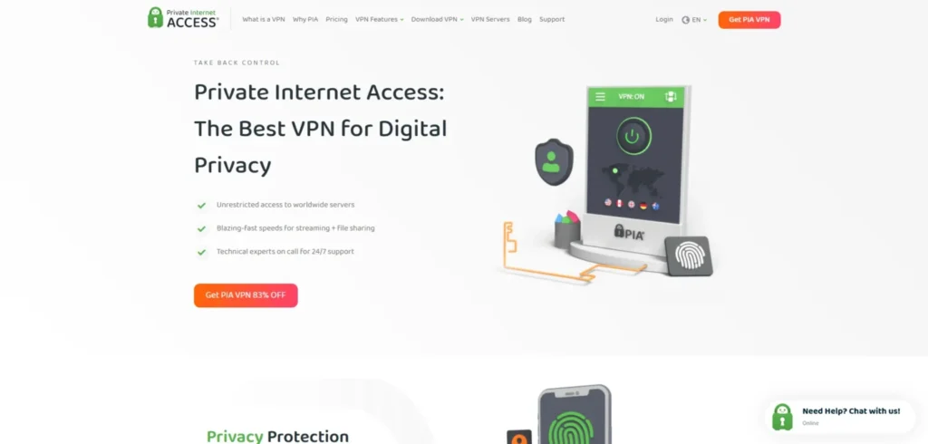 VPN for Chrome- Private Internet Access