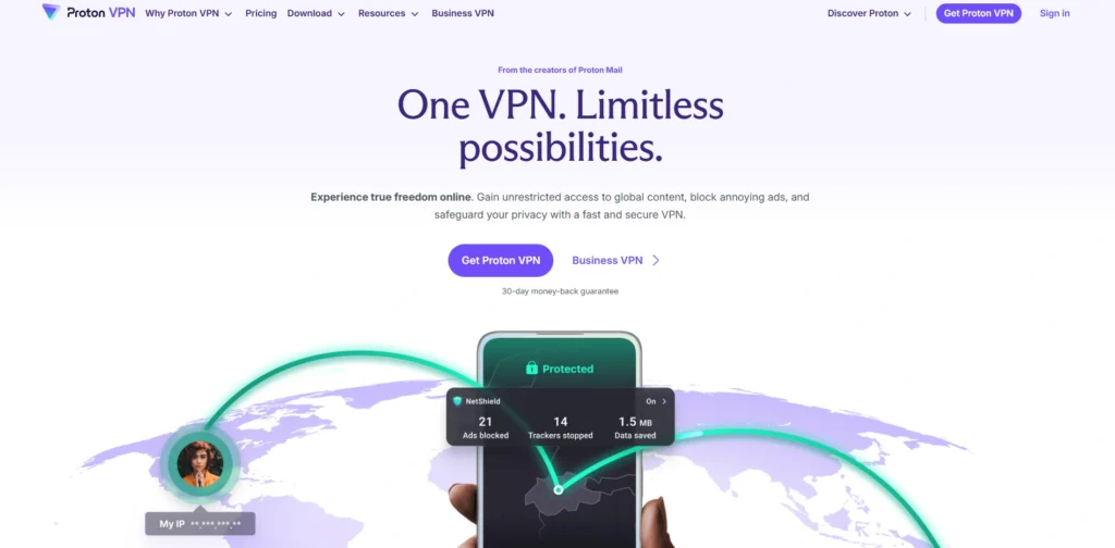 VPN for Android TV-Proton VPN