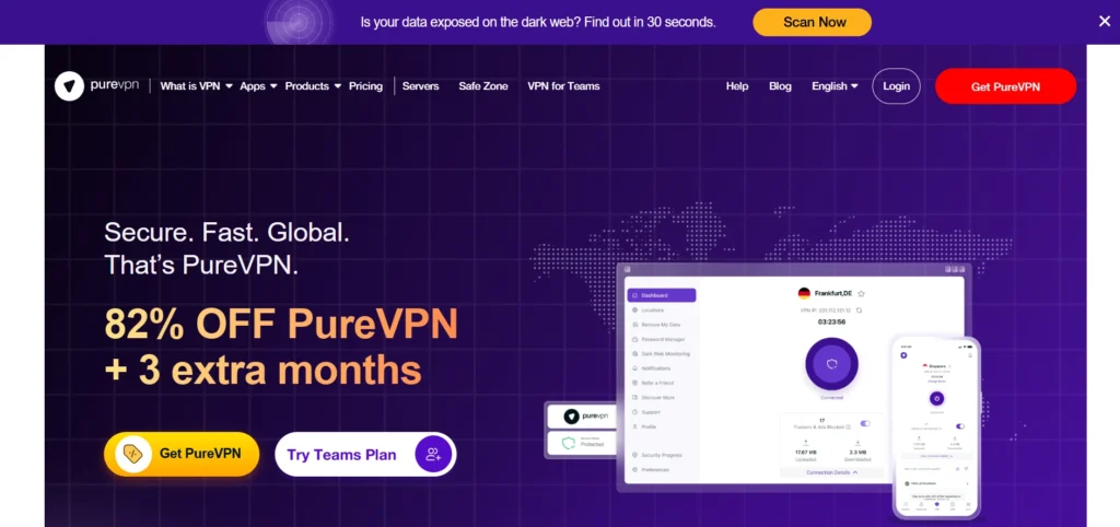 VPN for Chromebook - PureVPN