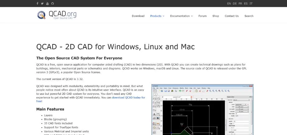 QCAD - AutoCAD LT Alternatives