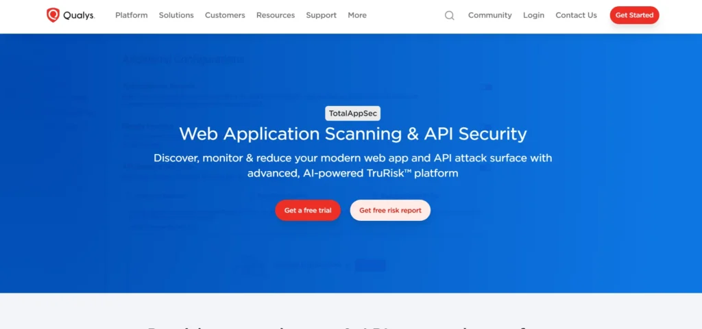Website Vulnerability Scanners - Qualys Web Application Scanner