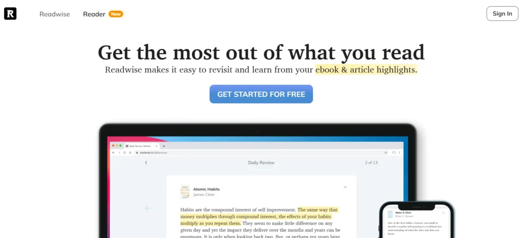 Readwise Reader - Pocket Alternative