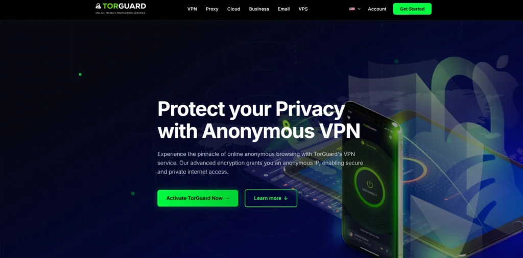 VPN for Chrome- TorGuard