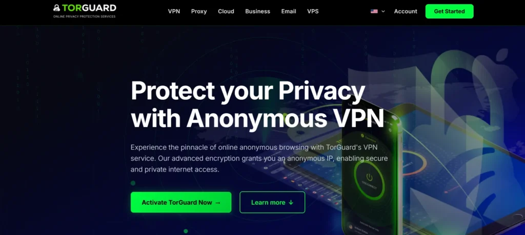 VPN for Chromebook - TorGuard