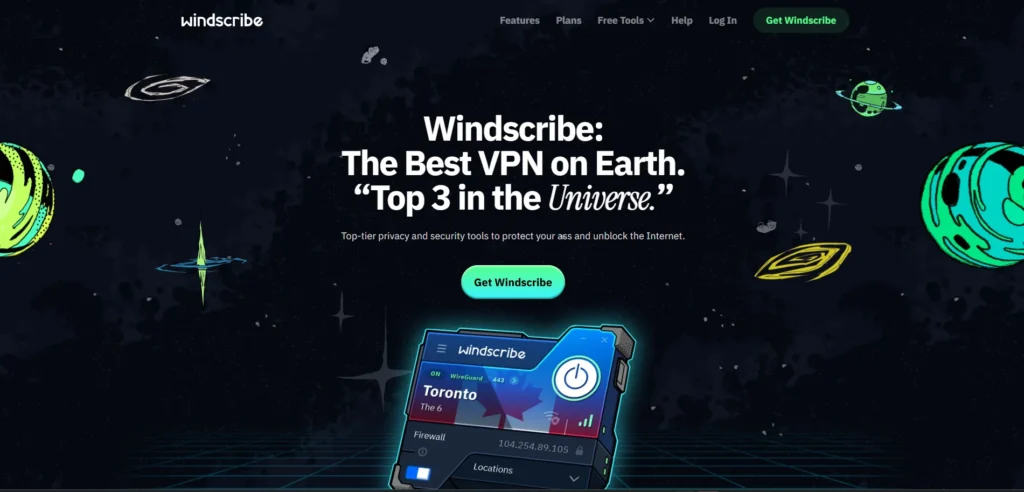 Windscribe VPN-VPN for Android TV