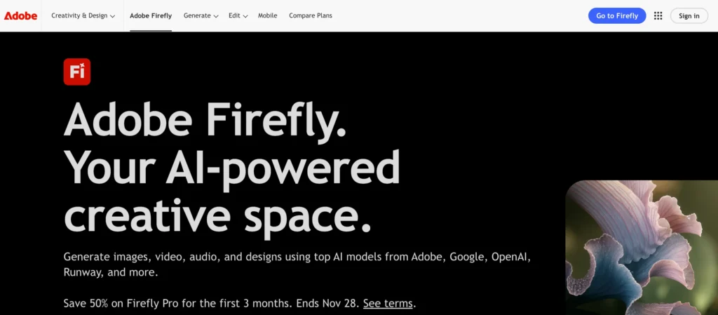 AI-Powered Design Editor - Adobe Firefly