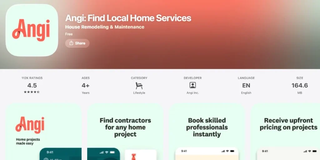 Angi - Craigslist Alternative