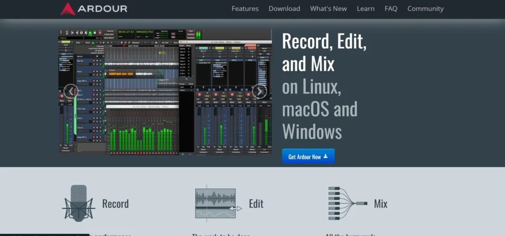 Music Production Software - Ardour