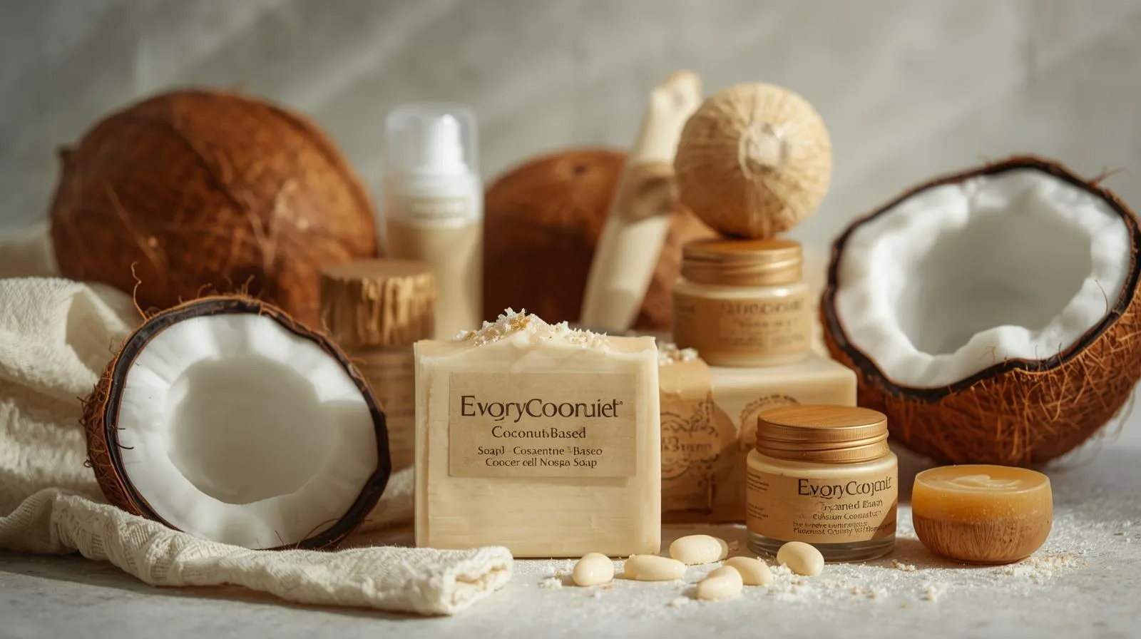 Coconut-Based Soap & Cosmetics - coconut business ideas