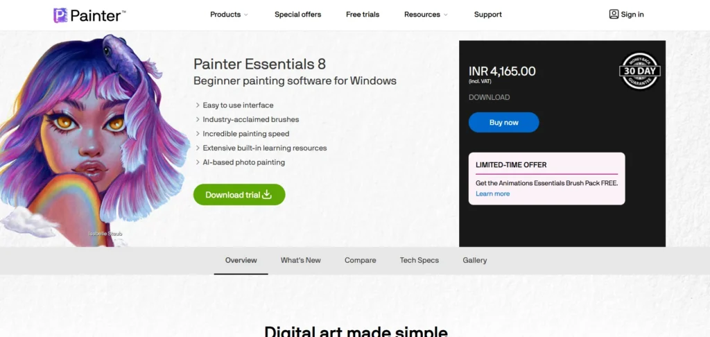 Drawing Software: Corel Painter Essentials