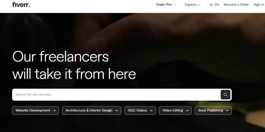 Fiverr - Craigslist Alternative