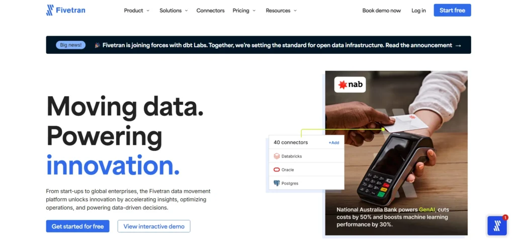 Data Migration Tool - Fivetran