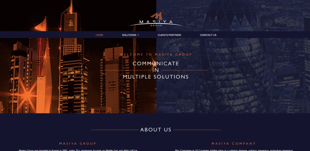 IT Company in Kuwait- Masiya Group