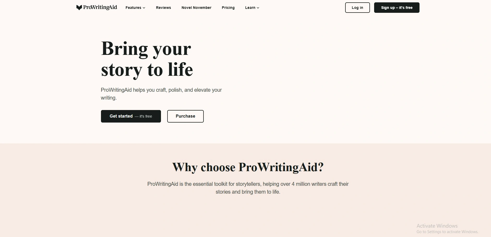 Book Writing Software
- . ProWritingAid