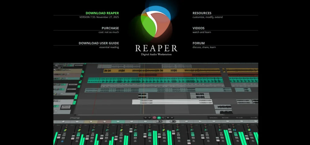 Music Production Software - REAPER