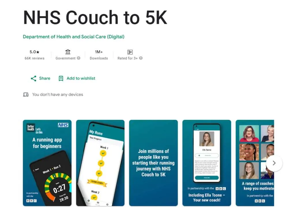 Running App for Beginners