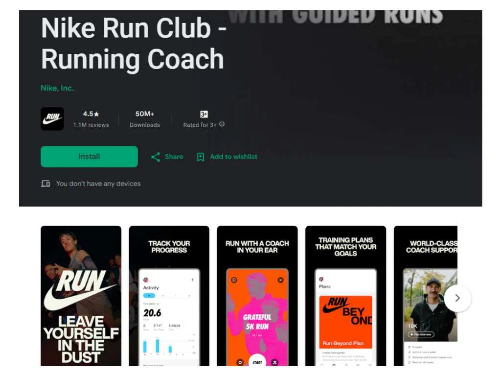 Running App for Beginners