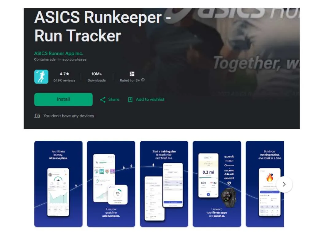 Running App for Beginners
