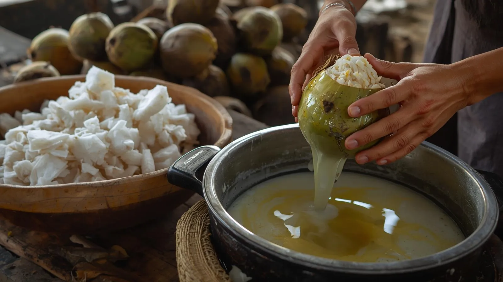 Virgin Coconut Oil Production - coconut business ideas