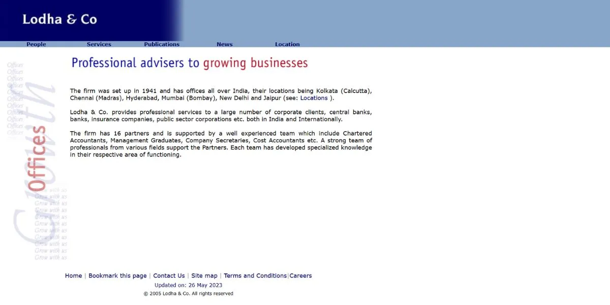 lodha & Co. - top CA firms in Kolkata