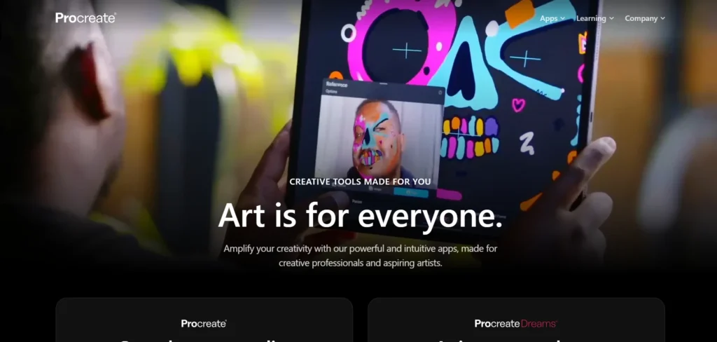 Drawing Software: procreate