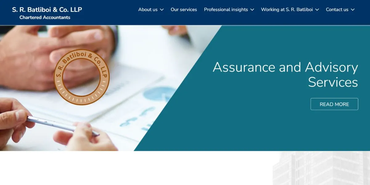 s.r. batliboi - top CA firms in Kolkata