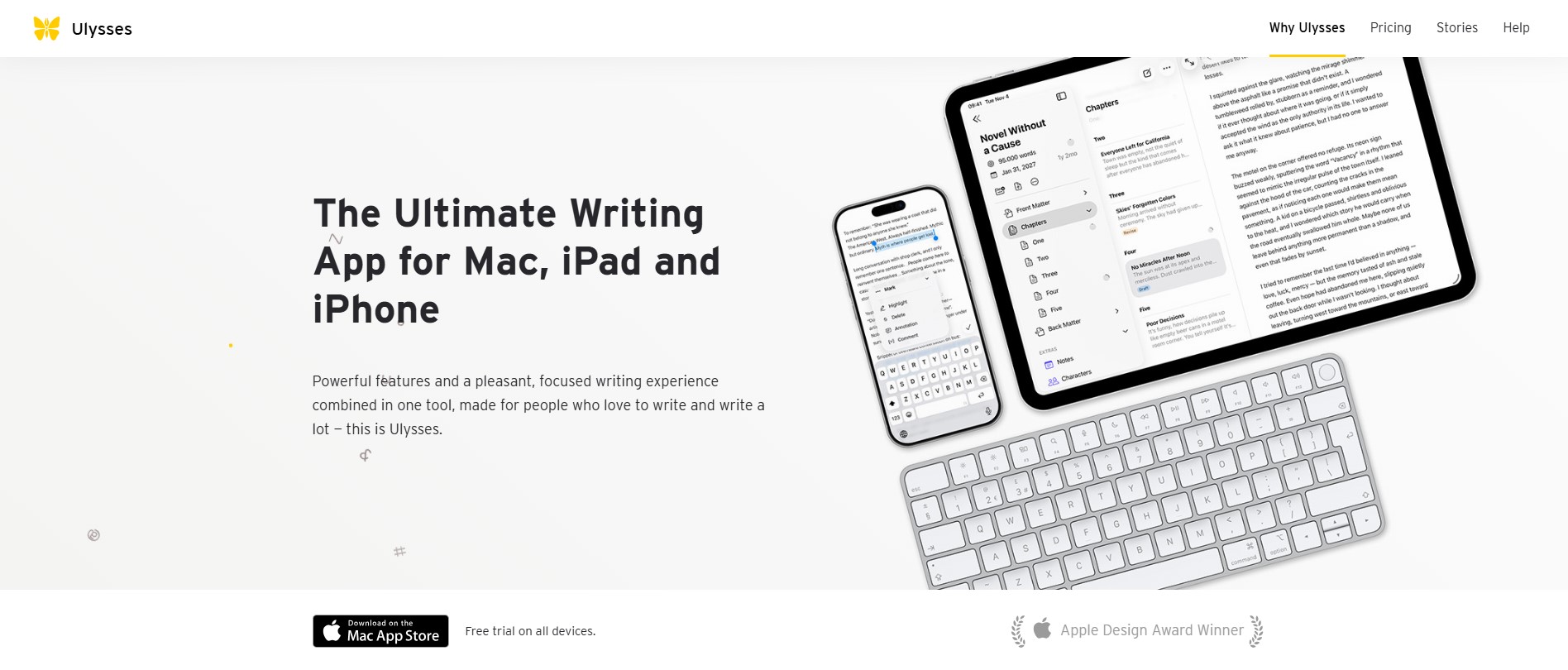 top book Writing software
- Ulysses