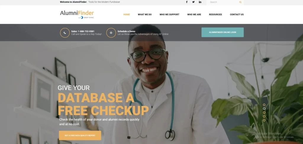 Wealth Screening Tools for Nonprofits
- AlumniFinder