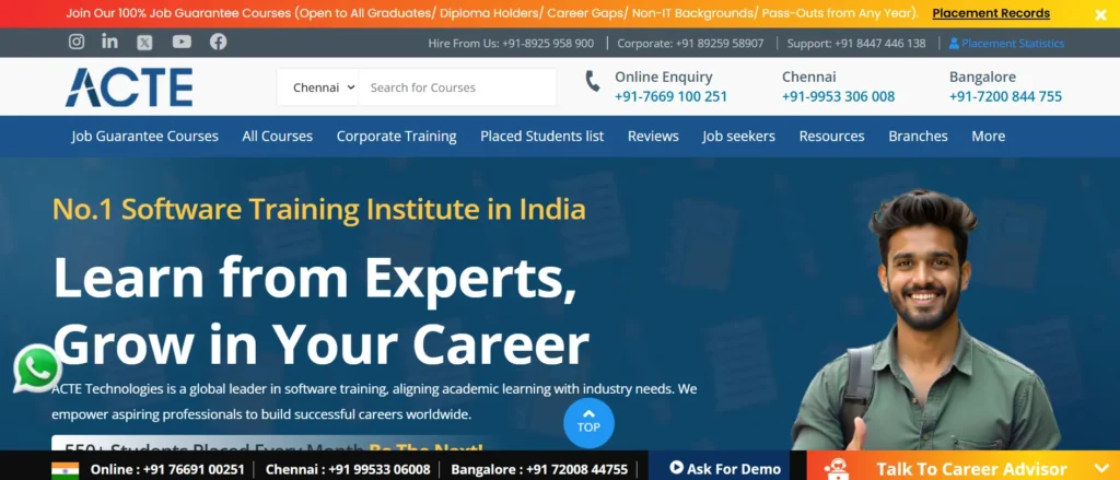 ACTE – ChatGPT & Generative AI Training