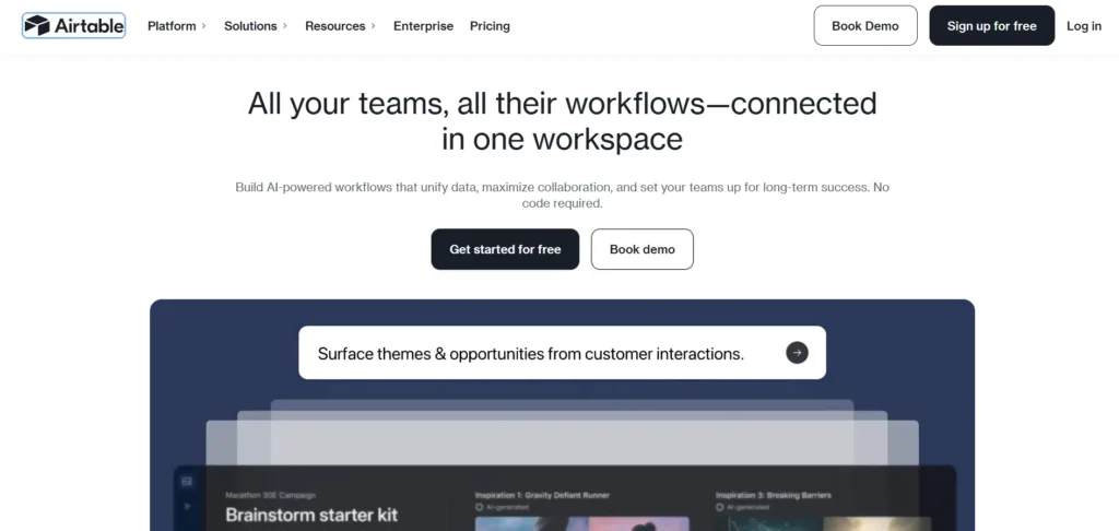 Data Entry Software - Airtable