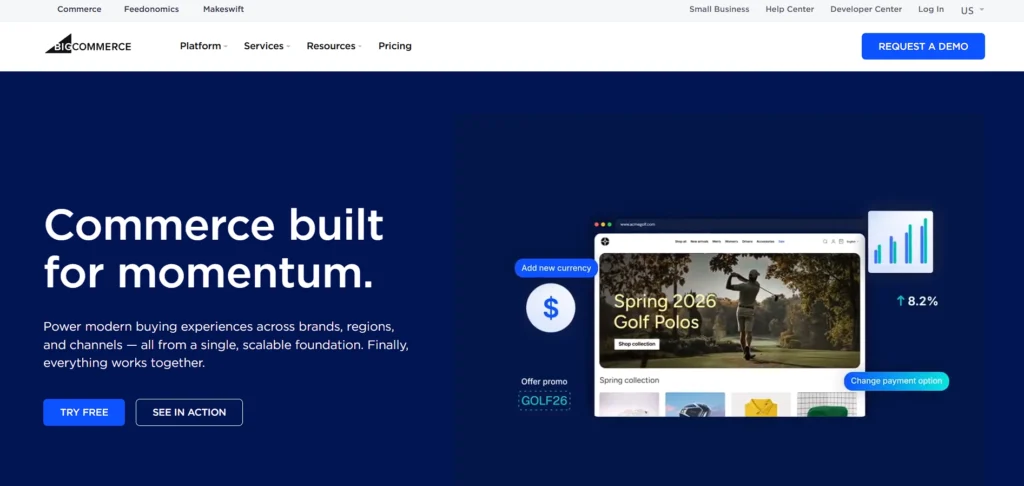 SEO eCommerce Platform - BigCommerce