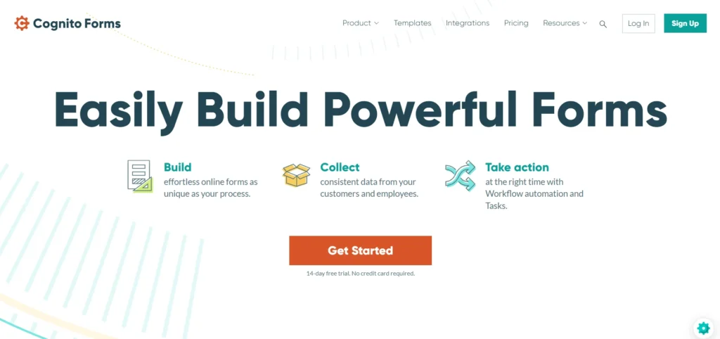 Data Entry Software -Cognito Forms