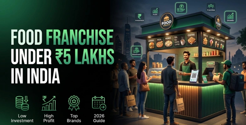 Food Franchise Under 5 Lakhs in India
