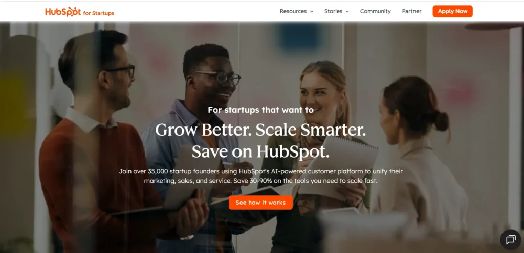 Growth Navigate Startup Tool-  HubSpot for Startups