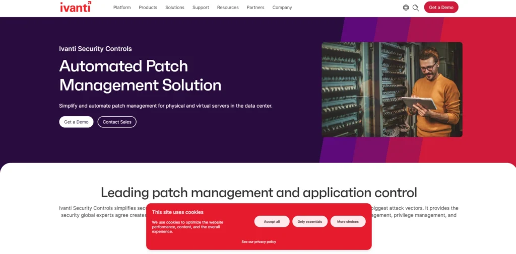 Server Patch Management Tool -  Ivanti Patch for Windows