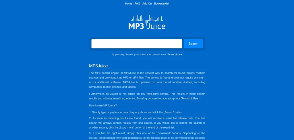 YouTube audio downloader online - MP3Juices