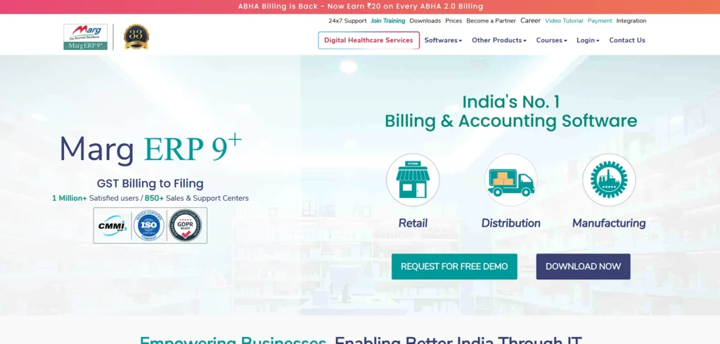 restaurant bill generator - Marg ERP Restaurant Software
