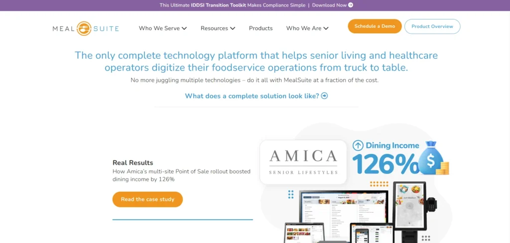canteen management software - MealSuite