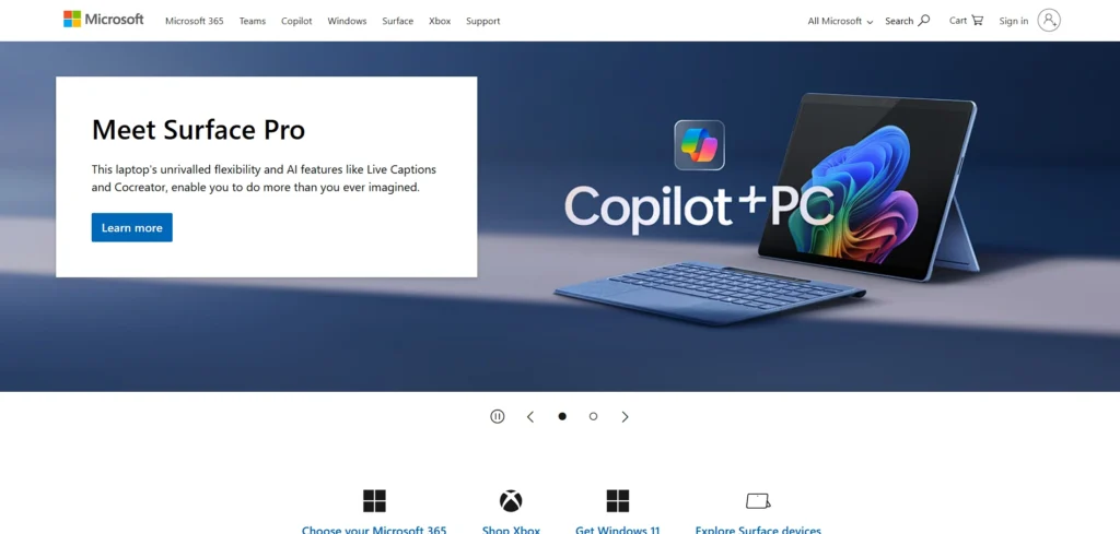 presentation software - Microsoft PowerPoint