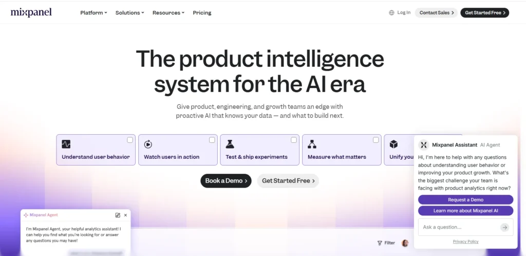 Growth Navigate Startup Tool-  Mixpanel