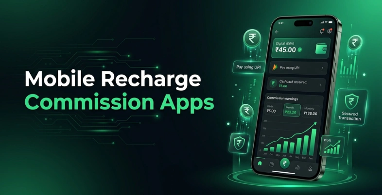 Mobile Recharge Commission Apps