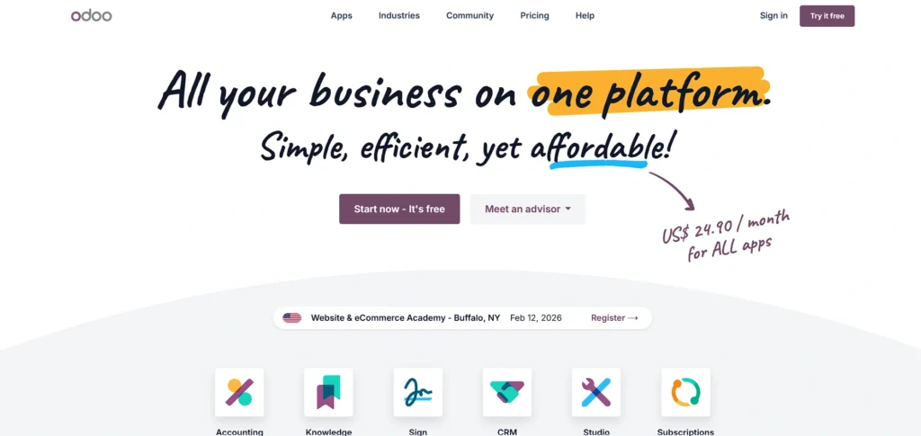 restaurant bill generator - Odoo POS