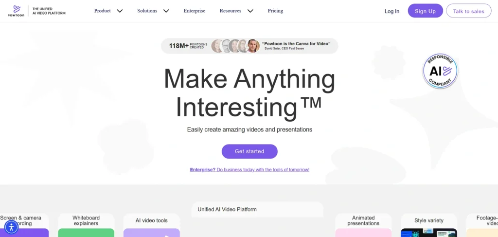 presentation software - Powtoon