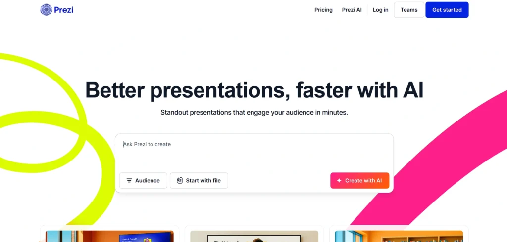 presentation software - Prezi