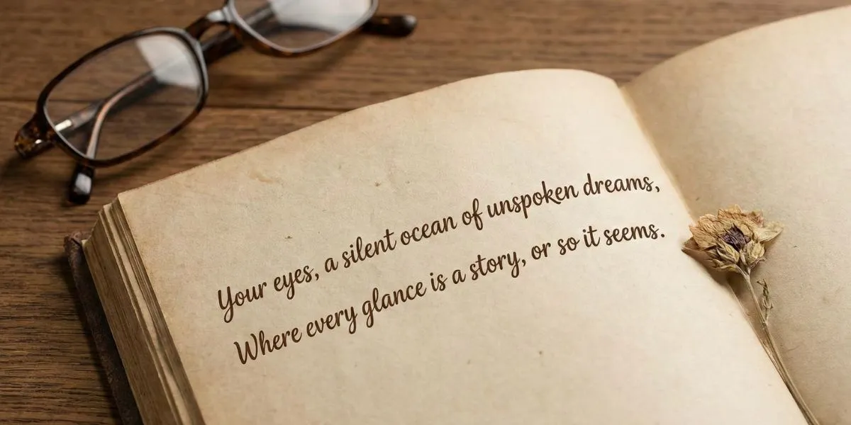 Shayari on Eyes in English - 2 Line Shayari on Eyes