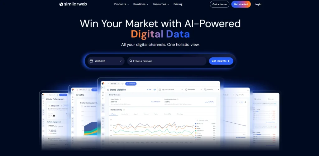 Ahrefs Alternative - Similarweb