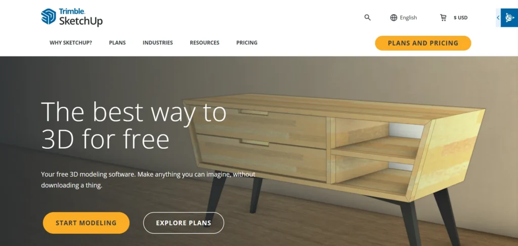 3d Printing Software - SketchUp Free