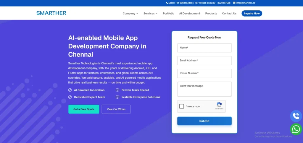 IT Company in Trichy- Smarther Te‌chno⁠logies