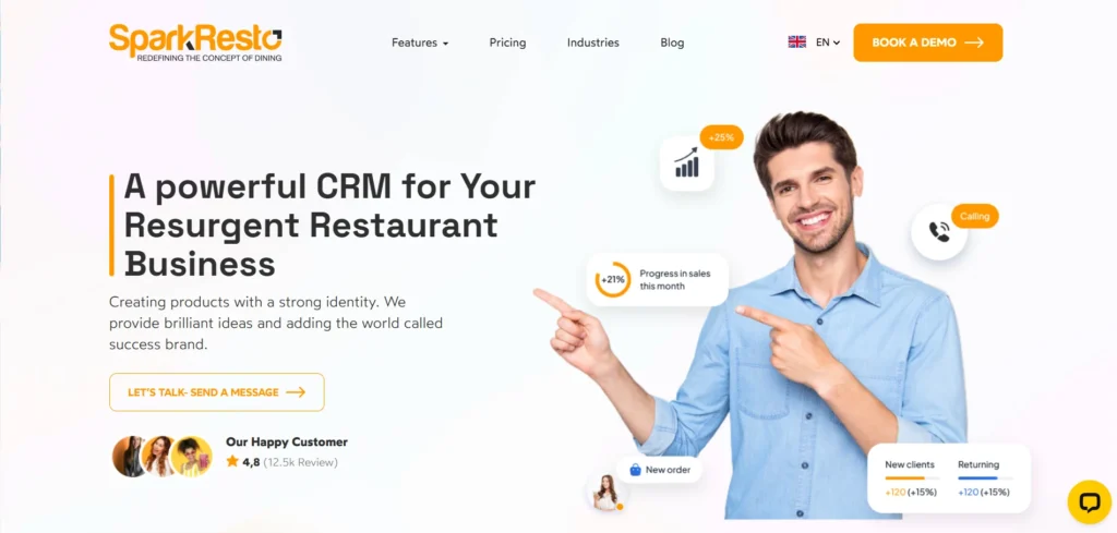 canteen management software - SparkResto