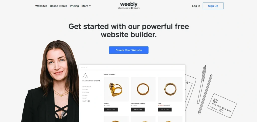 SEO eCommerce Platform - Weebly